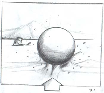 Ball taucht auf